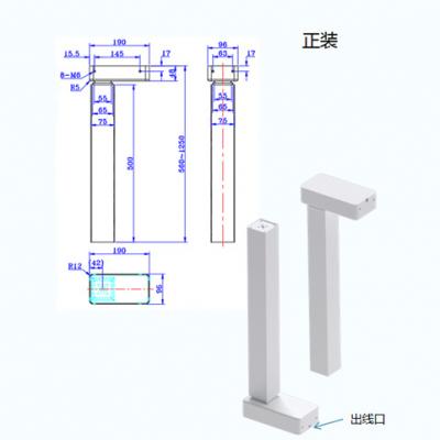 三節立柱-B03款(方形)